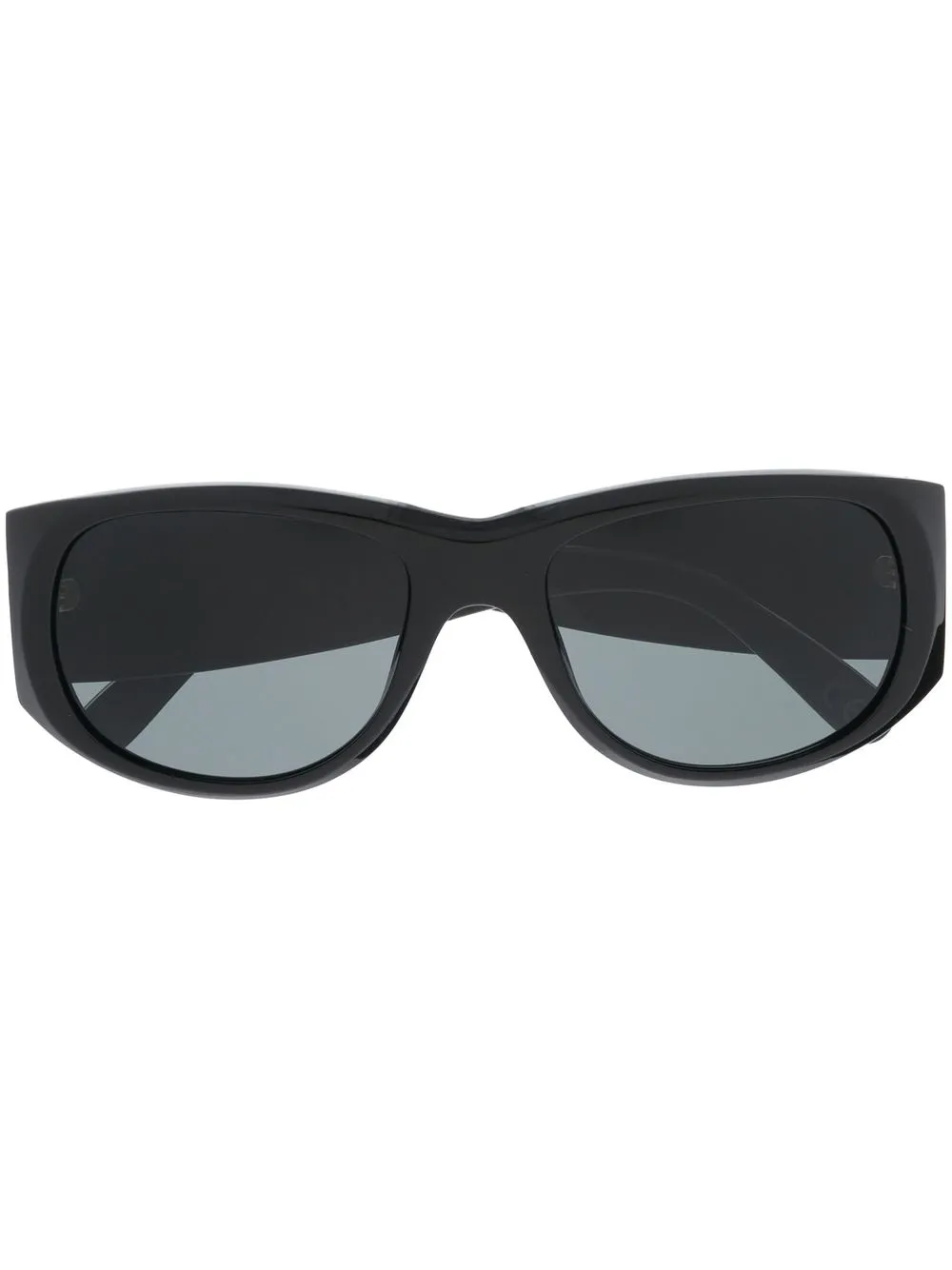 Retrosuperfuture oval-shaped frame sunglasses | Black | Image 1