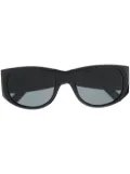 Retrosuperfuture oval-shaped frame sunglasses - Black