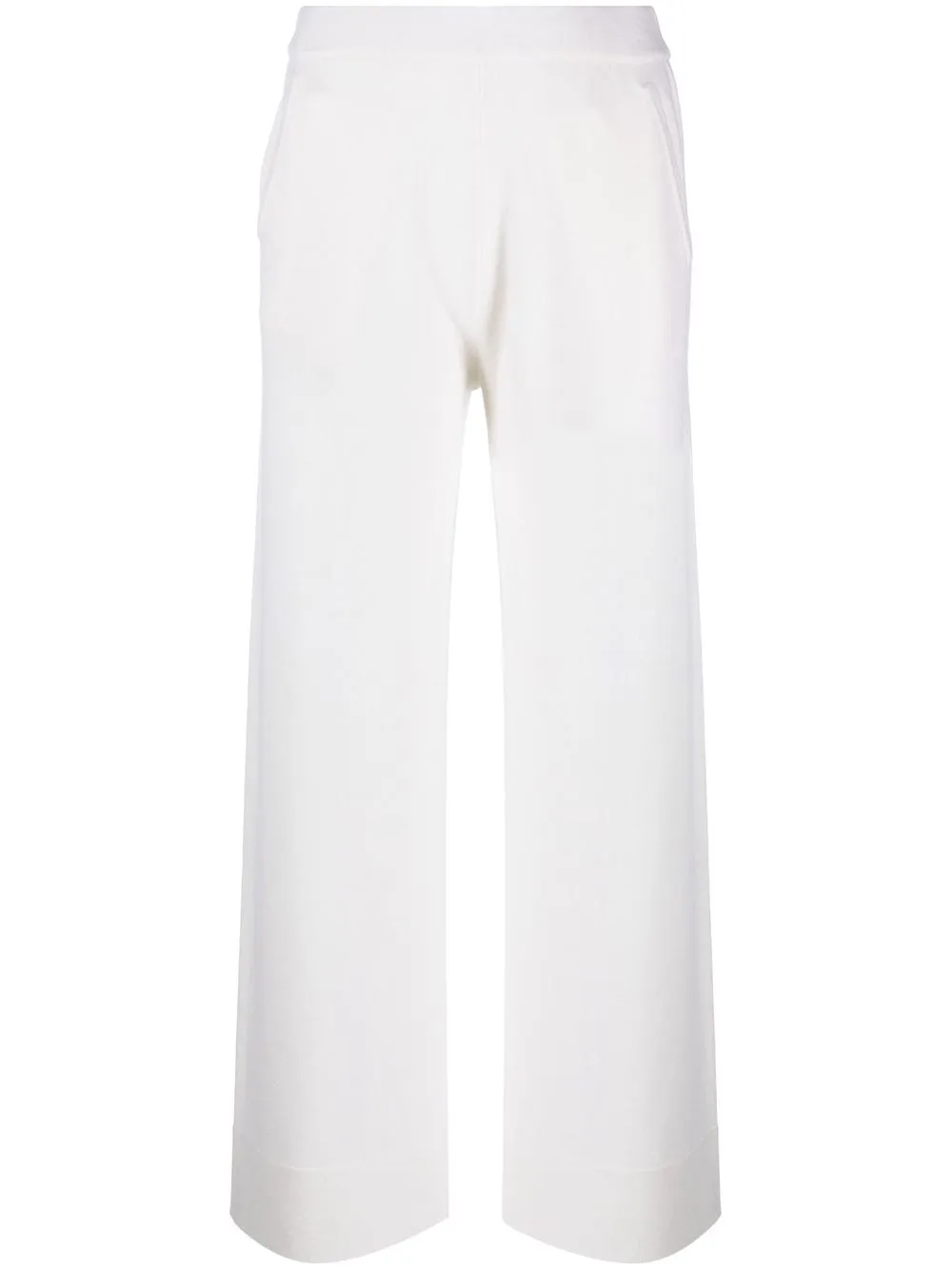 

Allude cashmere-blend cropped pants - Neutrals