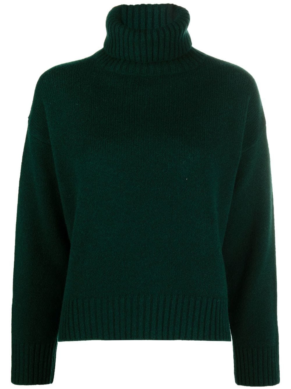 Sporty And Rich Wool Roll-neck Jumper In Green