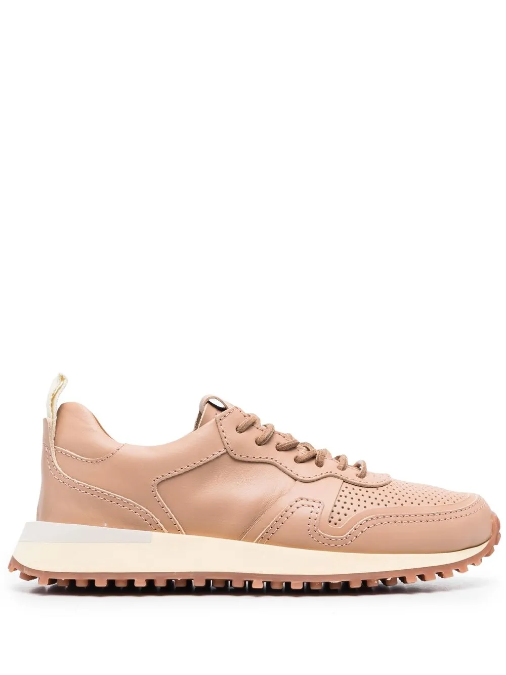 Buttero Low-top Leather Sneakers In Rosa