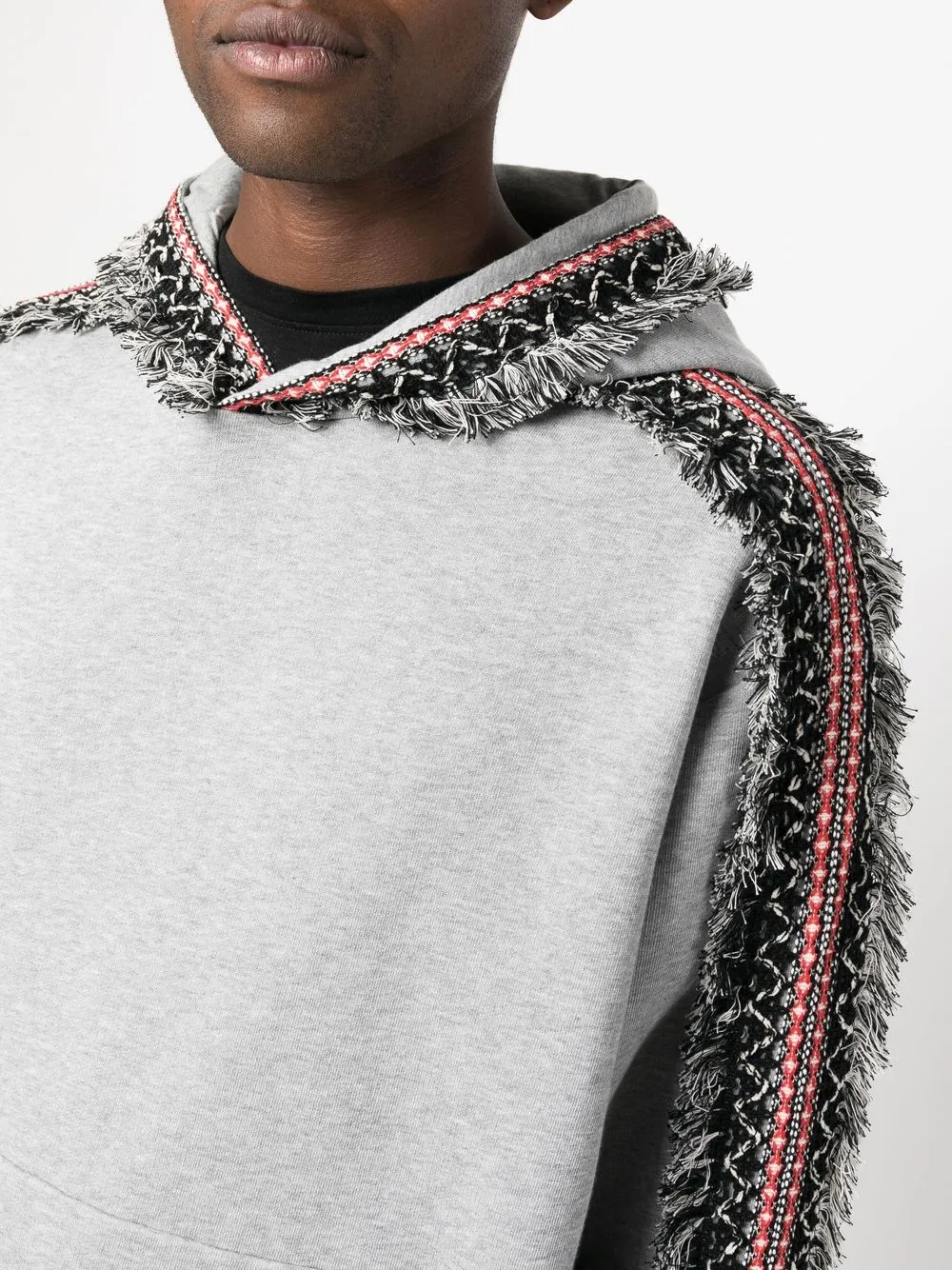 Embroidered-Detail Hoodie