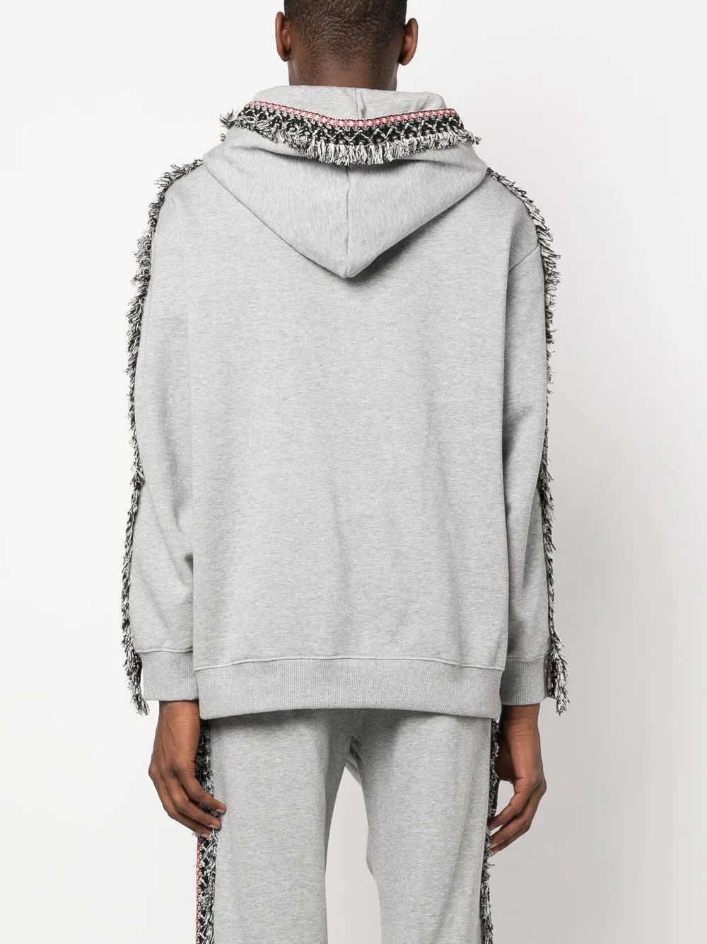 Embroidered-Detail Hoodie