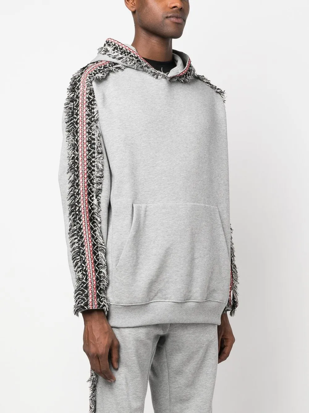 Embroidered-Detail Hoodie