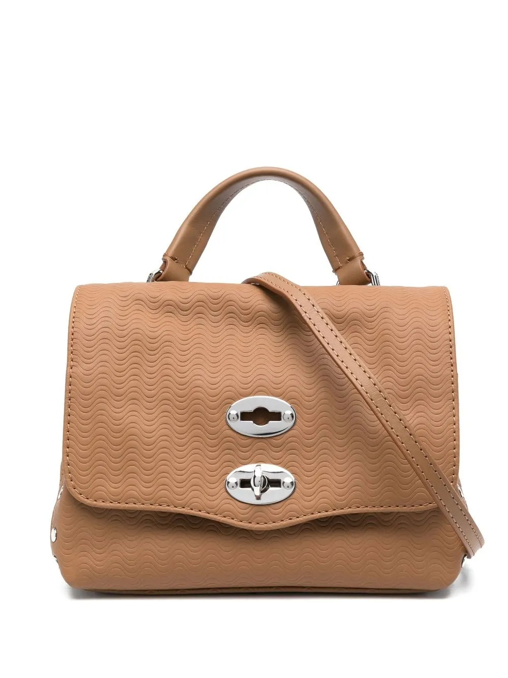 

Zanellato stud-detail leather tote bag - Brown