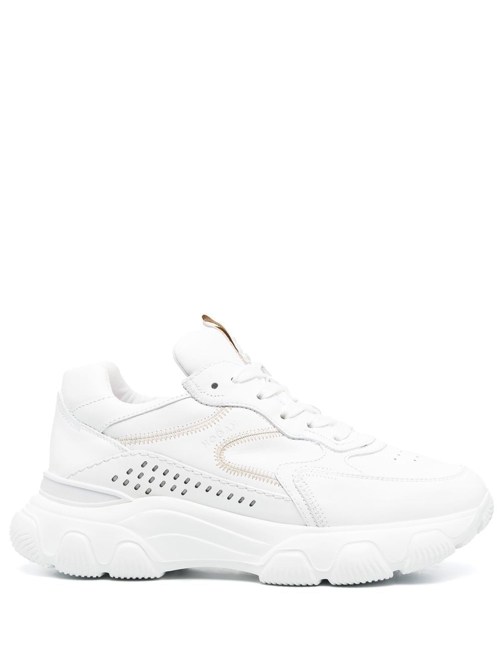 Shop Hogan Hyperactive Low-top Sneakers In White