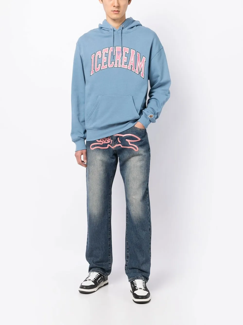ICECREAM Straight jeans - Blauw