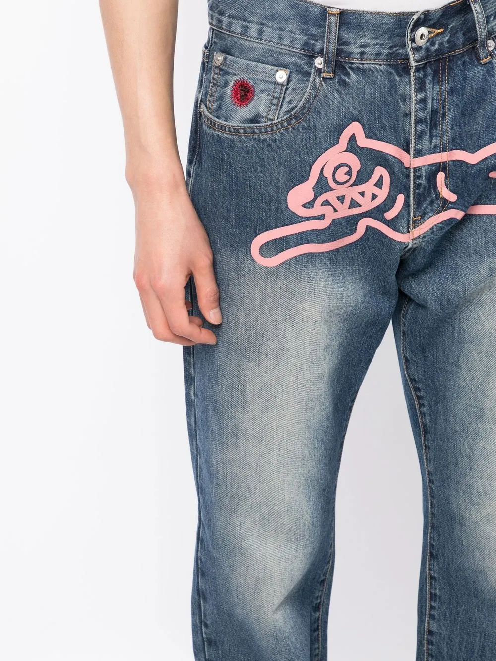 ICECREAM Jeans Dritti a Vita Media Farfetch