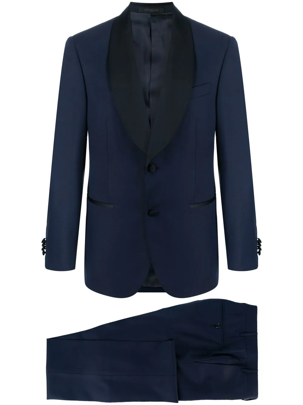 Corneliani single-breasted two-piece Dinner Suit - Farfetch