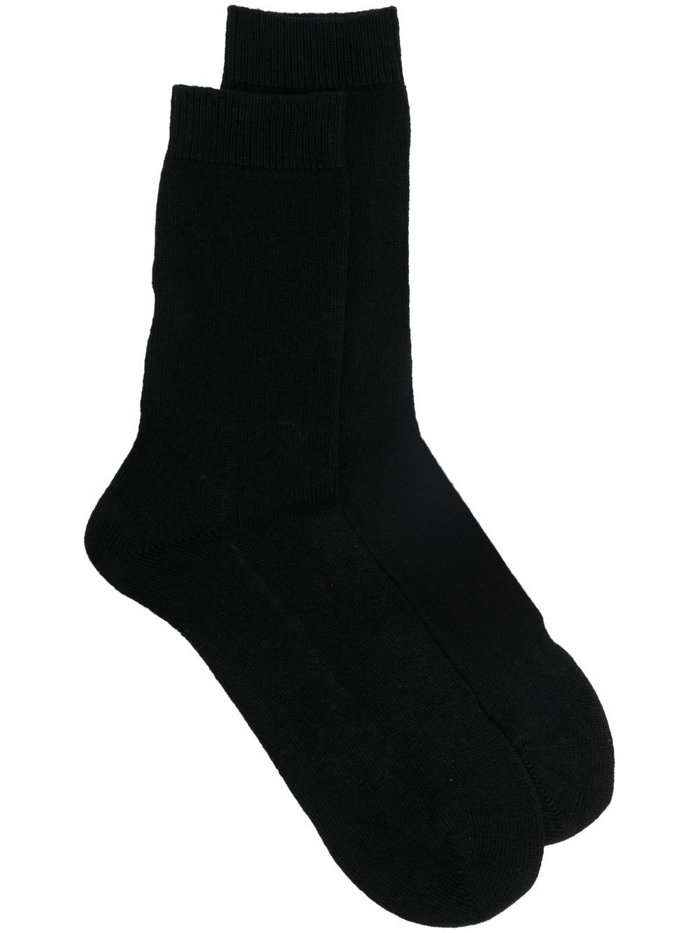 Falke Fine-knit Socks In Black