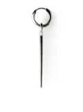 Parts of Four mini spike hoop earring - Silver