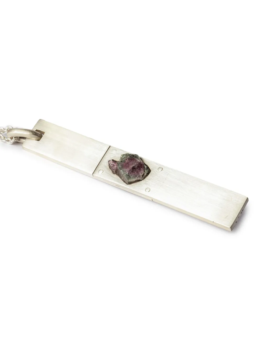 Parts of Four Halsketting met toermalijn - Zilver