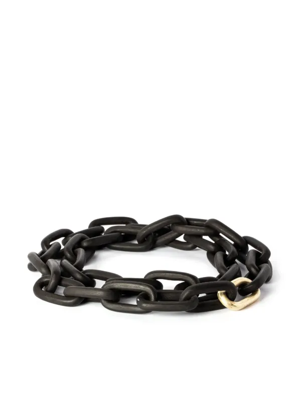 Parts Of Four Charm Chain Choker Necklace | Black | FARFETCH IL