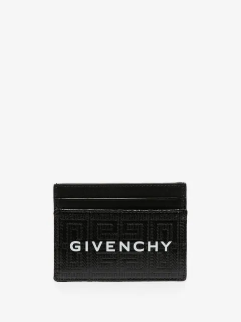 Givenchy Porta-cartões monogramado com logo