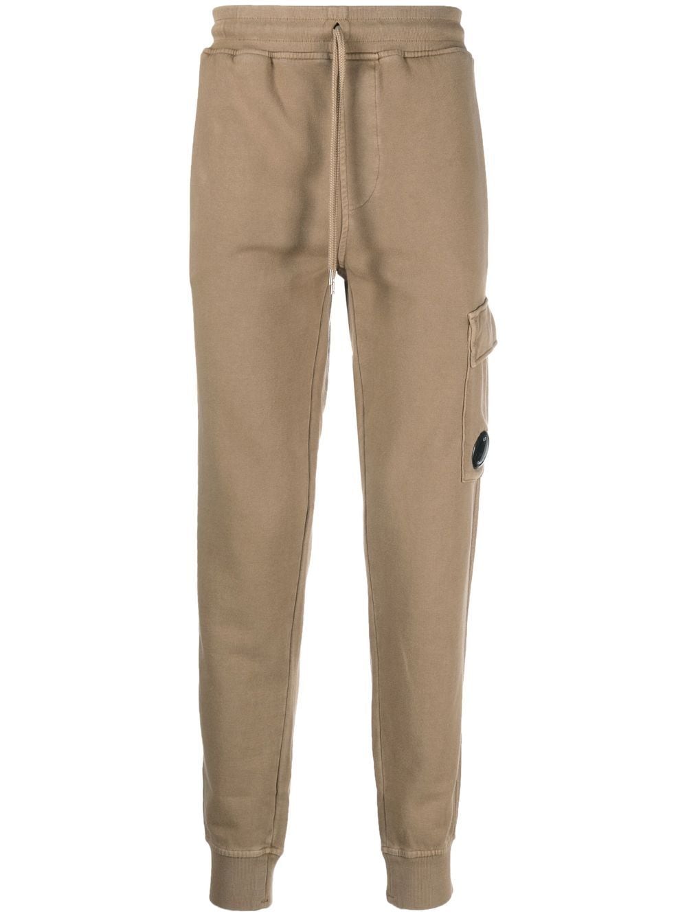 C.p. Company Cotton Track Pants In Brown