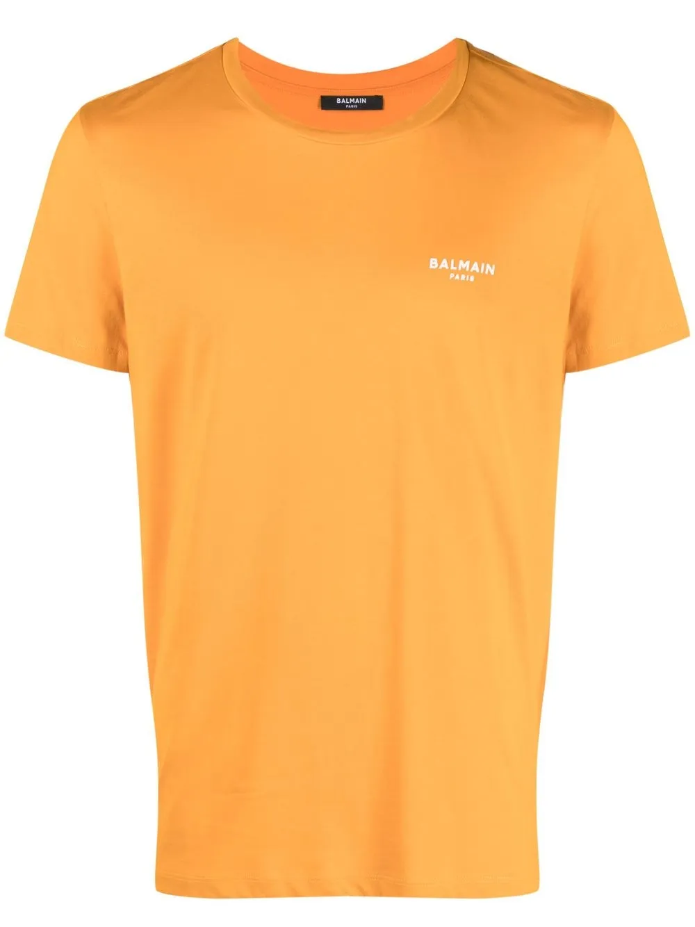 

Balmain logo-print short-sleeve T-shirt - Orange