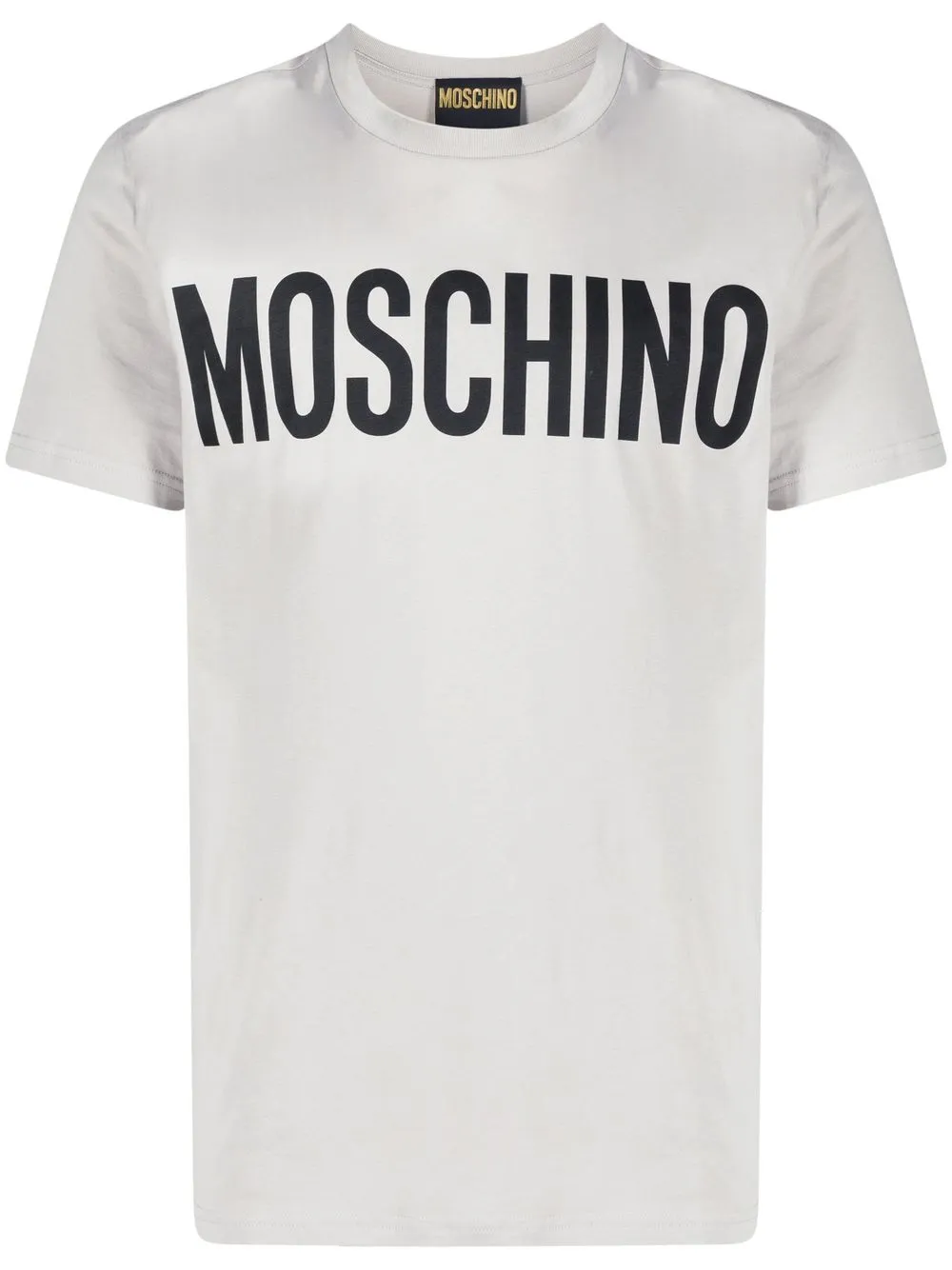 

Moschino logo-print short-sleeved T-shirt - Grey