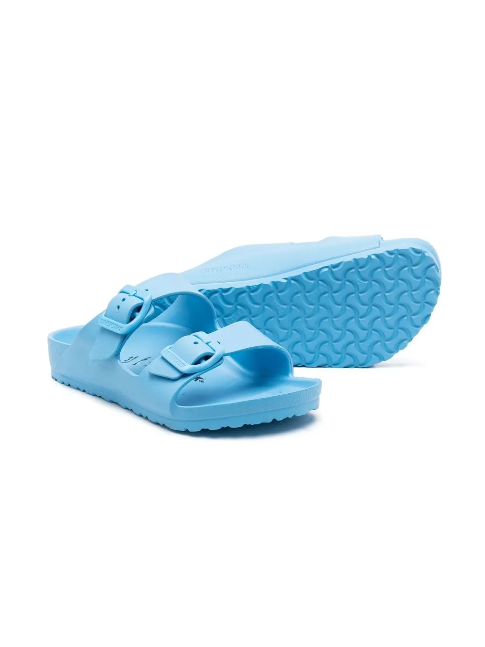 Birkenstock Kids Arizona sandalen met gespen - Blauw