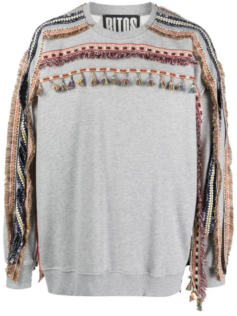 RITOS tassel-detail sweatshirt
