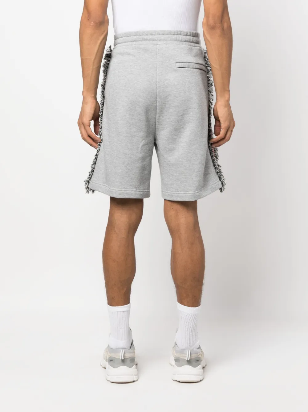 RITOS Trainingsshorts met contrasterend vlak Grijs