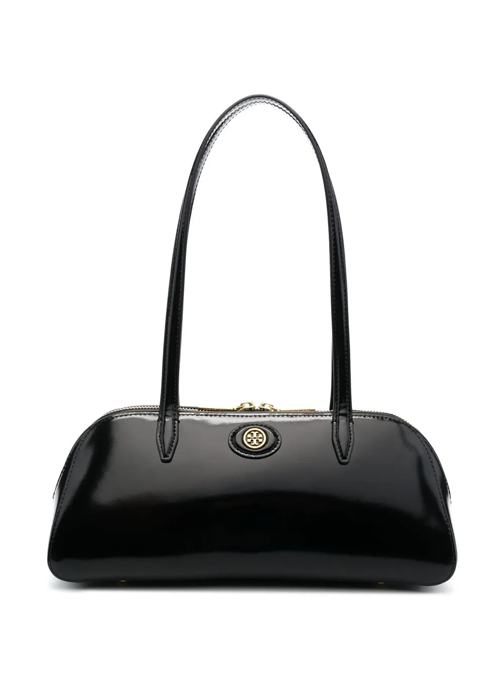 

Tory Burch bolsa de hombro con placa del logo - Negro