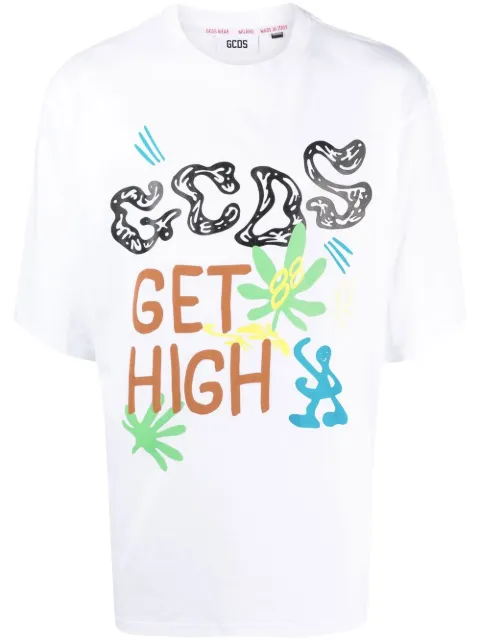 GCDS logo-print short-sleeve T-shirt 