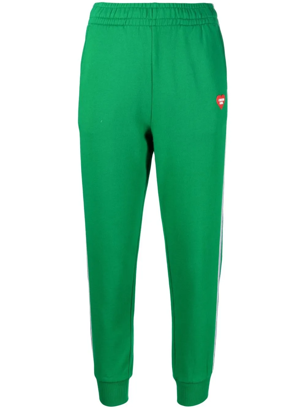 

CHOCOOLATE side-stripe track pants - Green