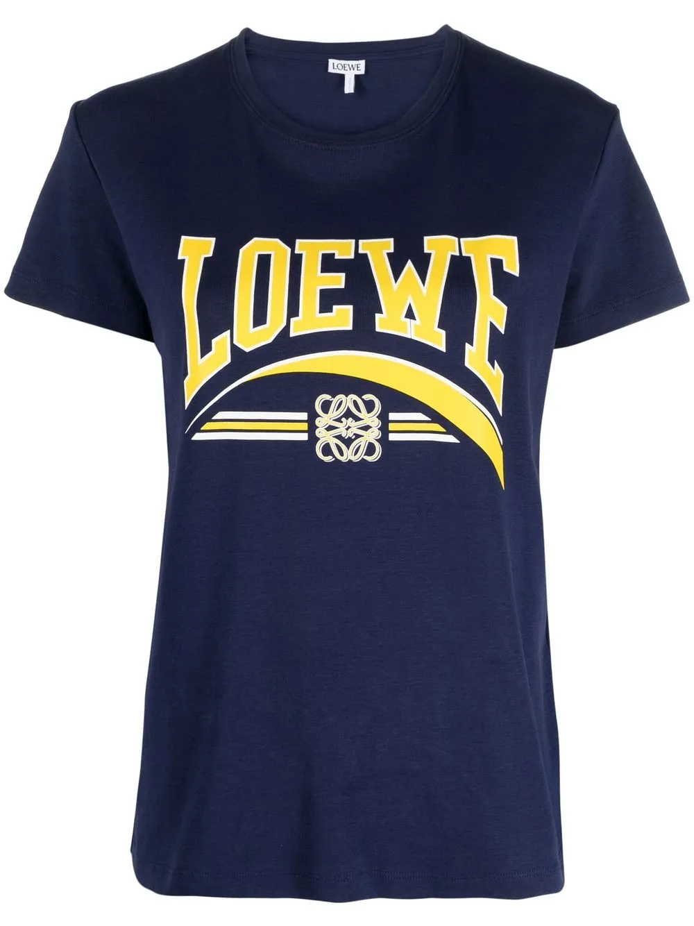 

LOEWE logo-print cotton T-shirt - Blue