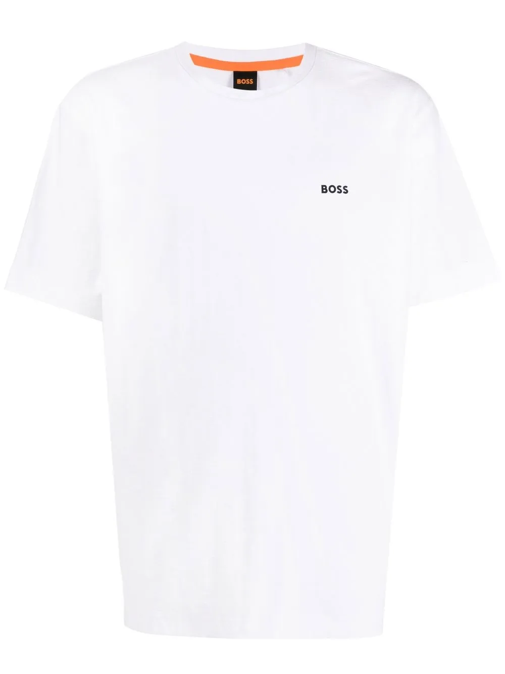 

BOSS playera manga corta con logo estampado - Blanco