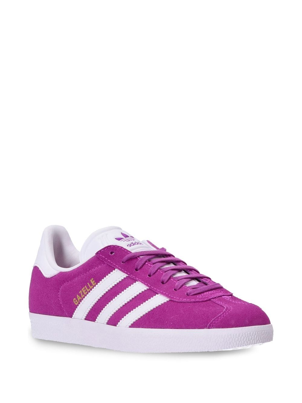 Adidas Originals Gazelle Lace-up Sneakers In Purple | ModeSens