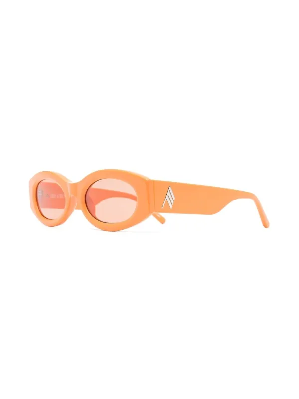 Linda Farrow x The Attico Berta rectangle-frame Sunglasses  display picture 2