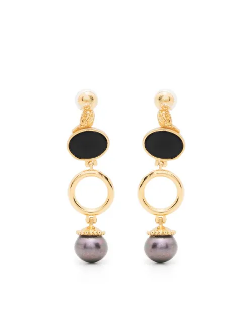 Boucles d'oreilles à perle pendante - Gunia Project - Modalova