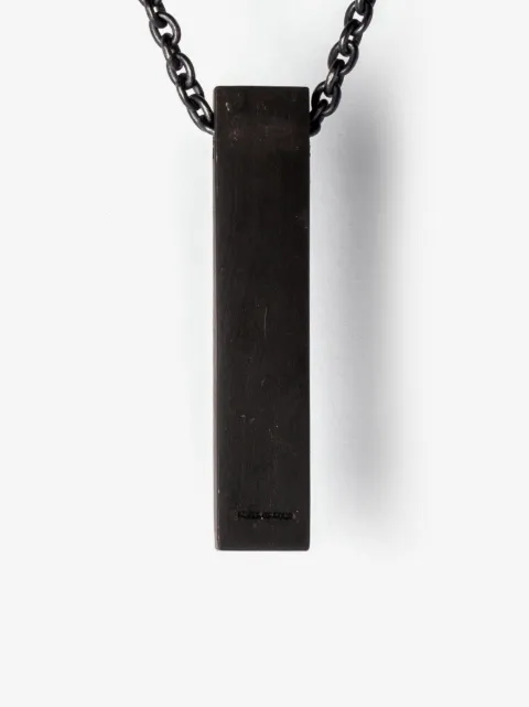 Parts of Four Amulet Cuboid pendant necklace