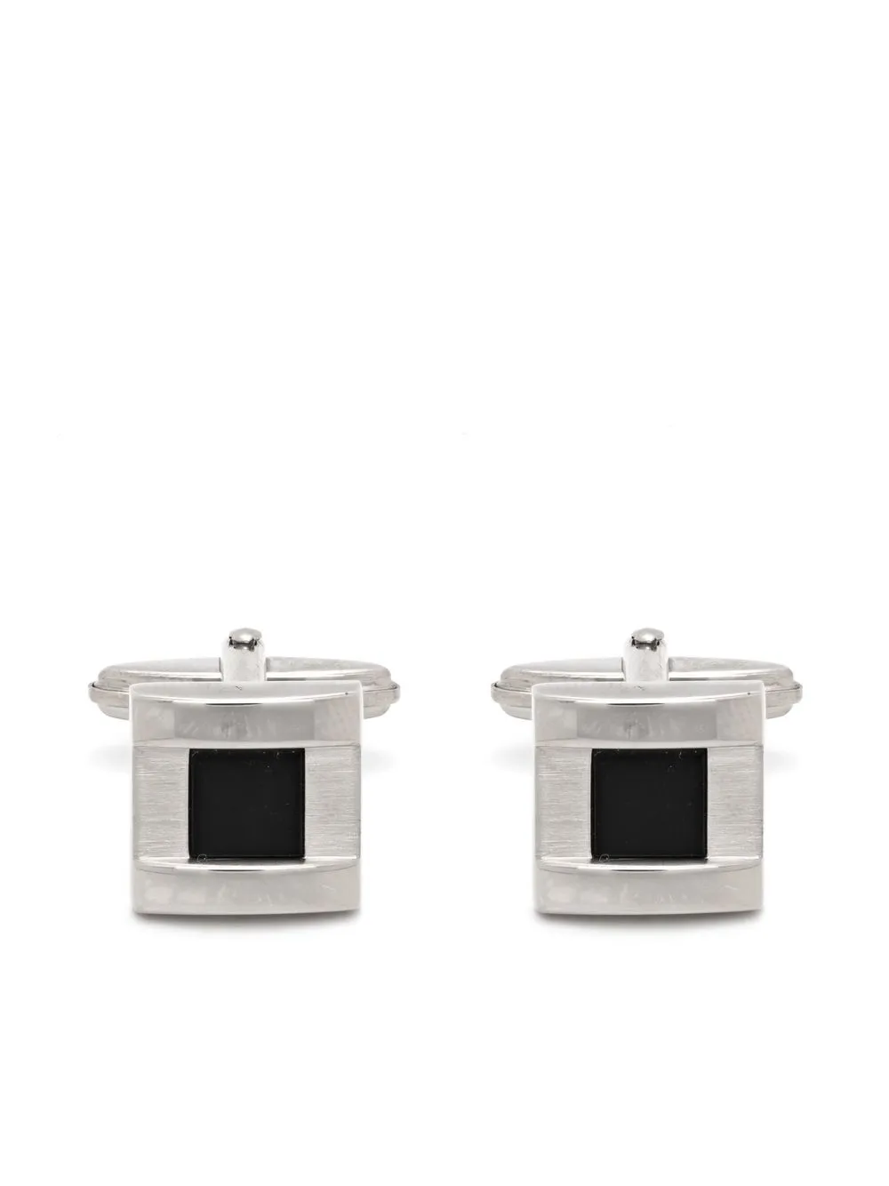 

Lanvin brushed-finish cufflinks - Silver