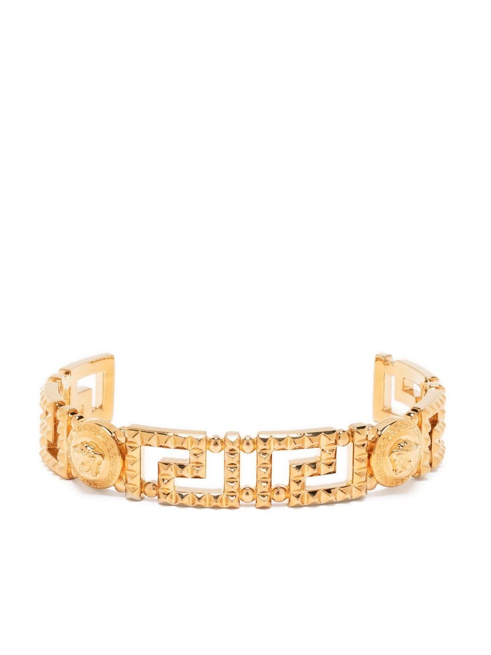 Versace Medusa Polished Bracelet In Gold