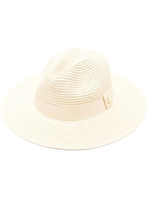 Melissa Odabash Fedora woven hat