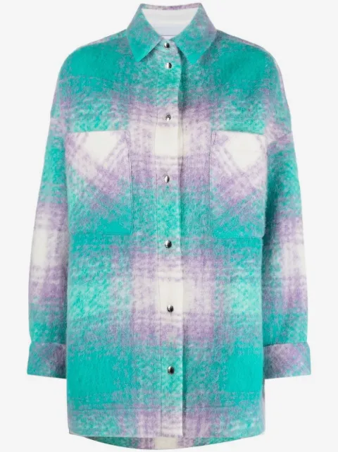 IRO Giacca-camicia Valaria tartan