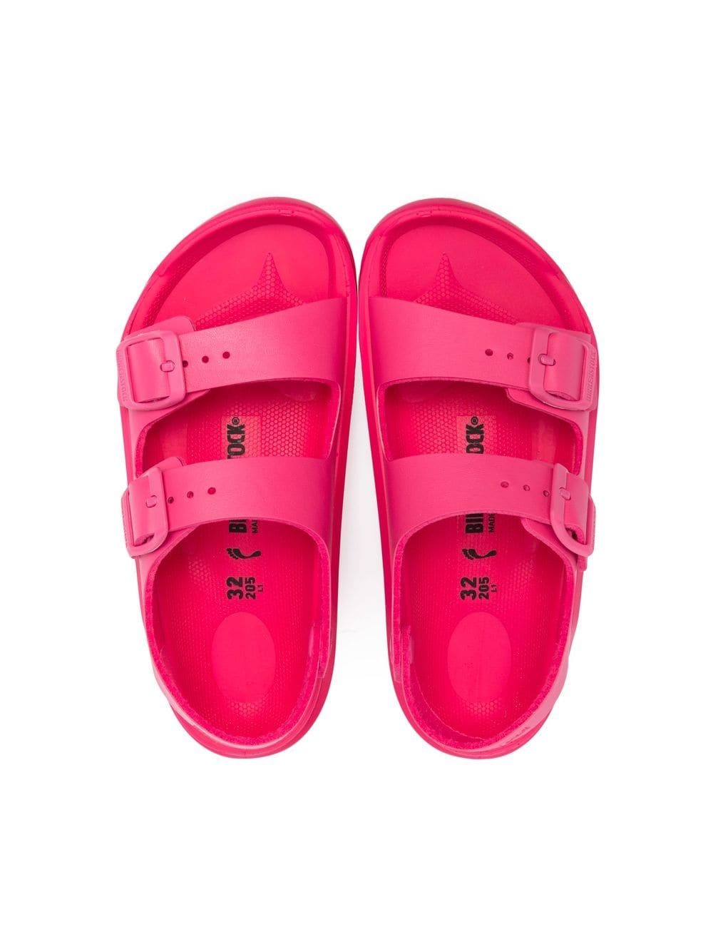 Shop Birkenstock Mogami Rubber Sandals In Pink