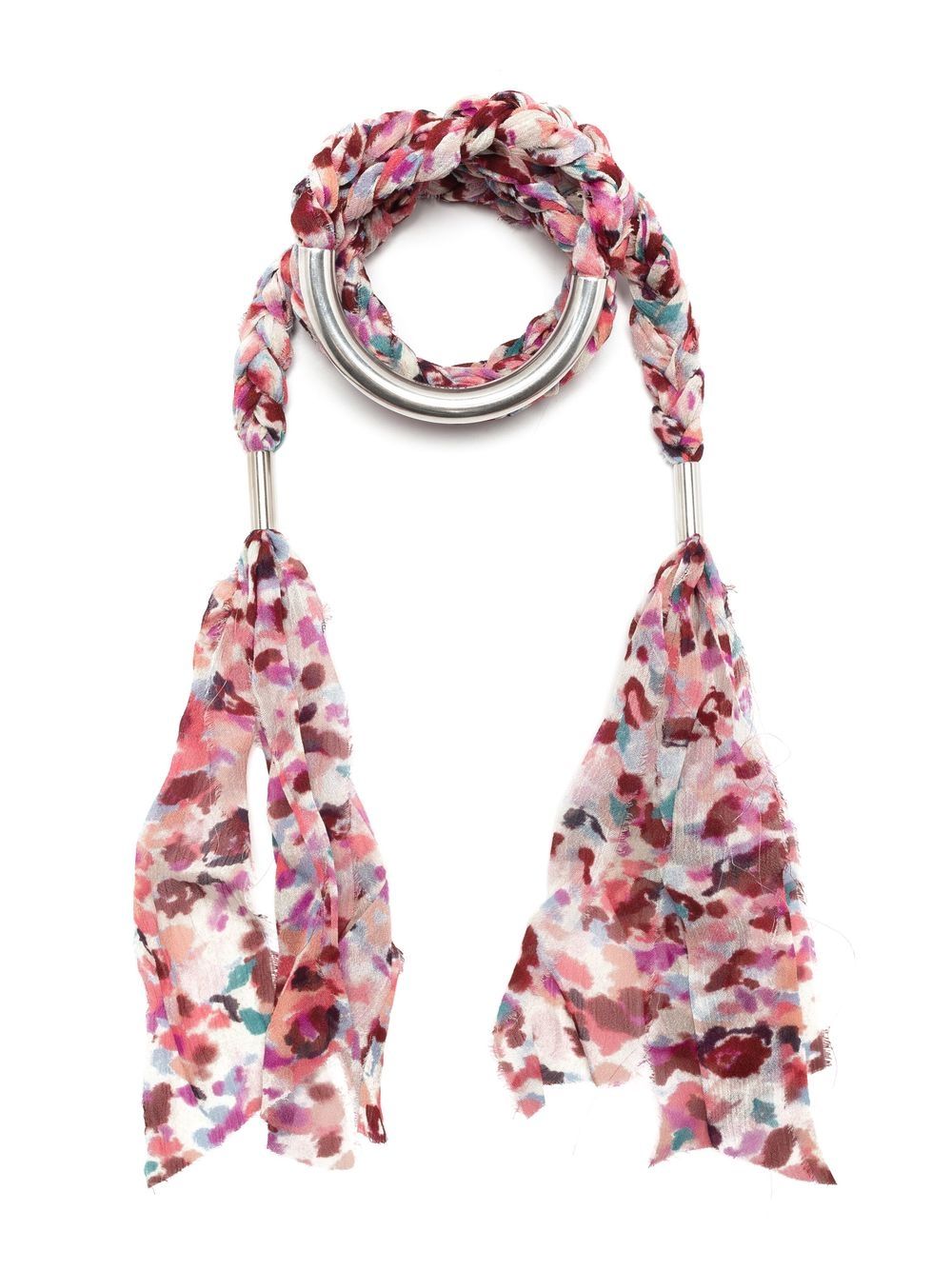 

Isabel Marant braided wraparound necklace - Pink