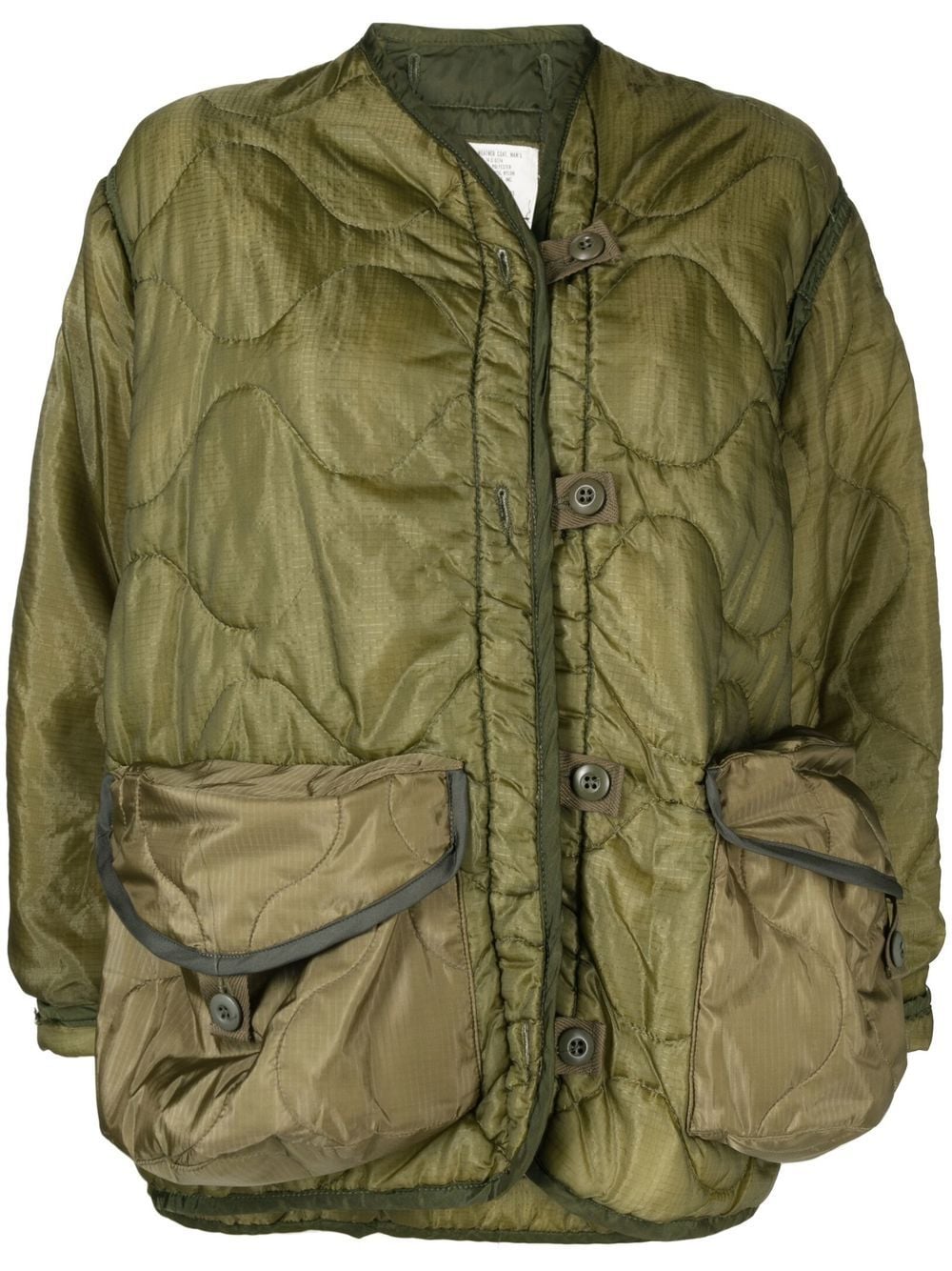 

R13 quilted bomber jacket - Green