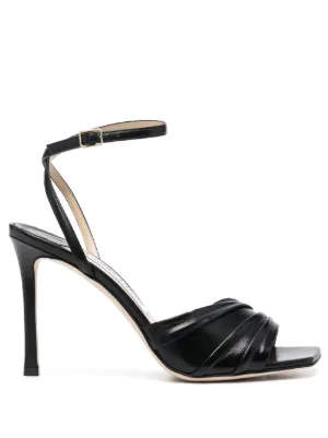 Jimmy choo black sandals new arrivals