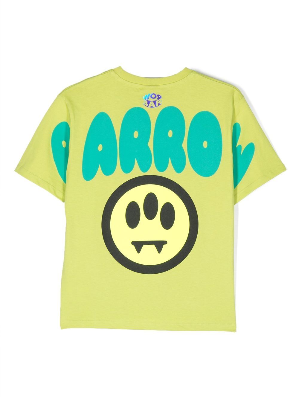 Barrow kids T-shirt met logoprint - Groen