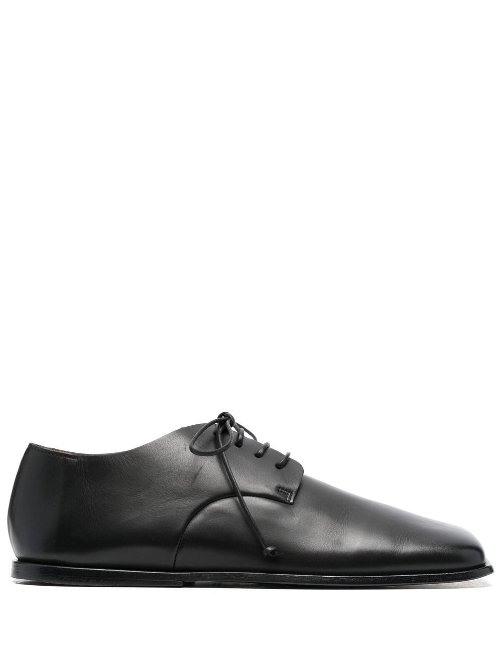 

Marsèll leather square toe derby shoes - Black