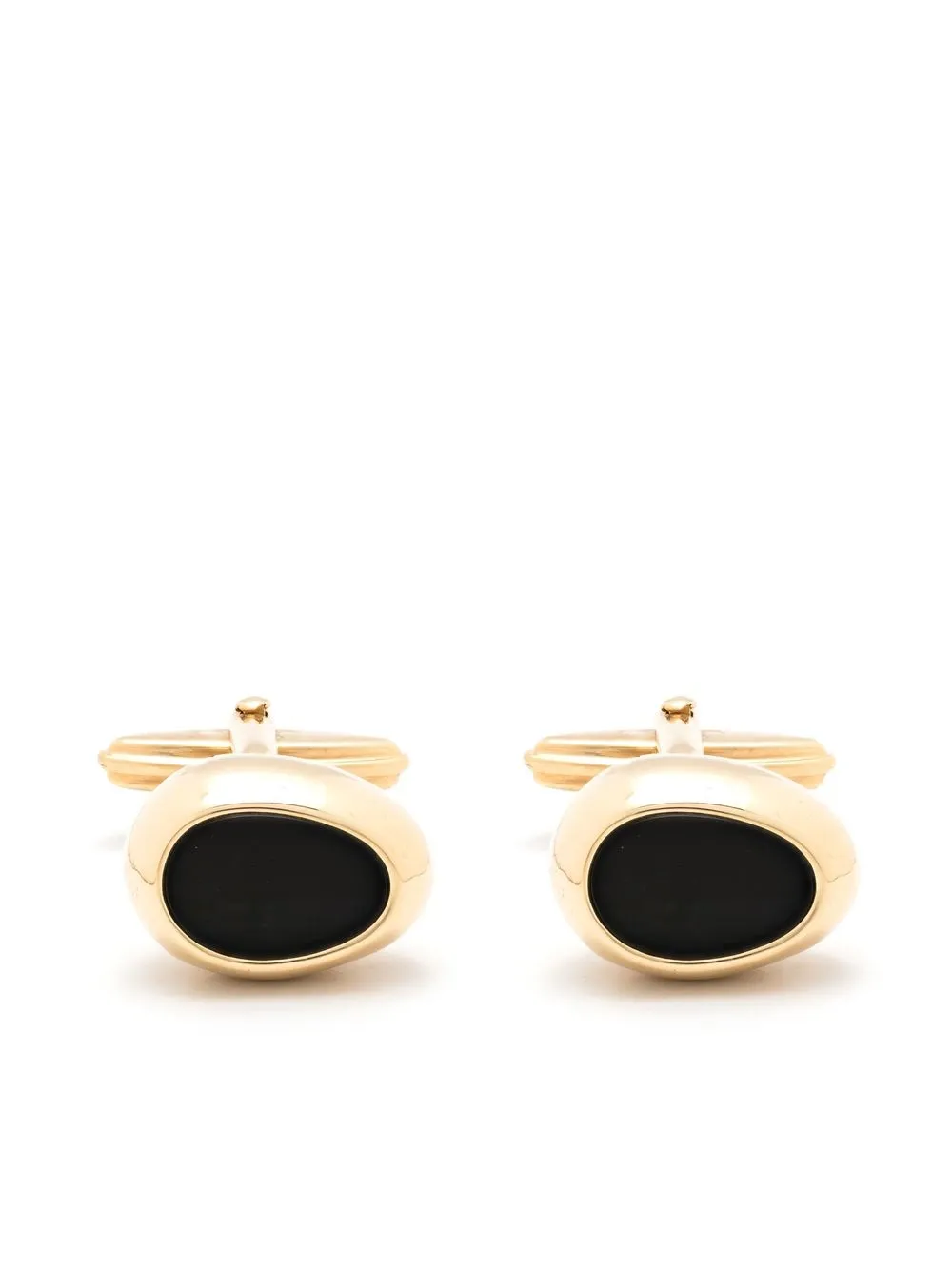 

Lanvin oval stone-embellished cufflinks - Gold