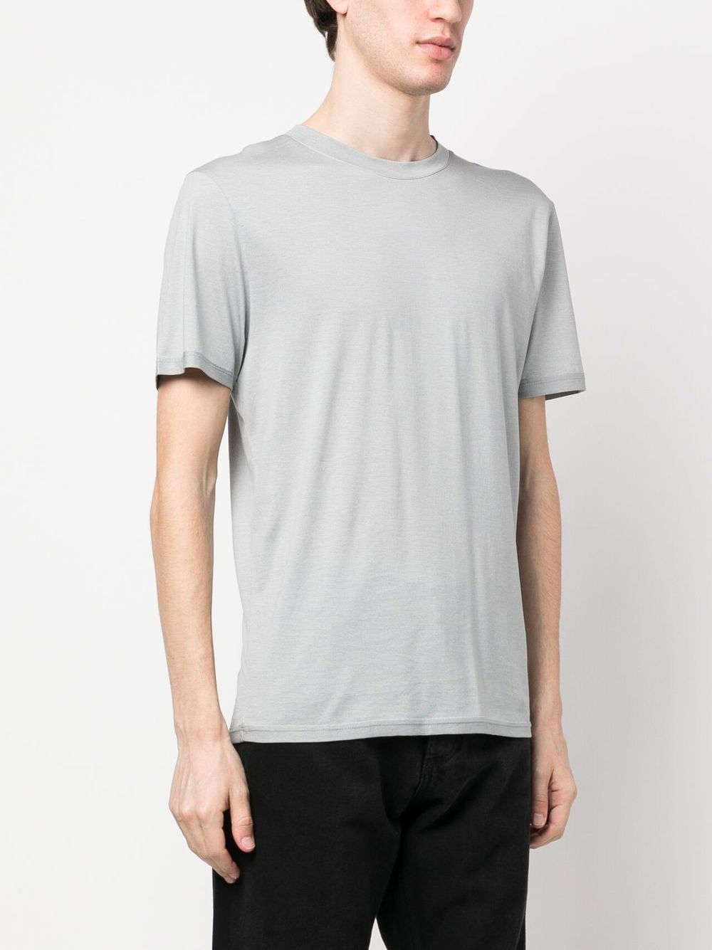 Shop Iro Jersey-knit Short-sleeved T-shirt In Grau