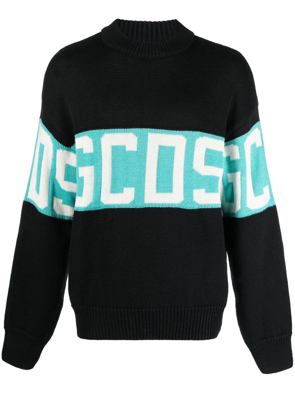 

Gcds logo-print detail jumper - Black