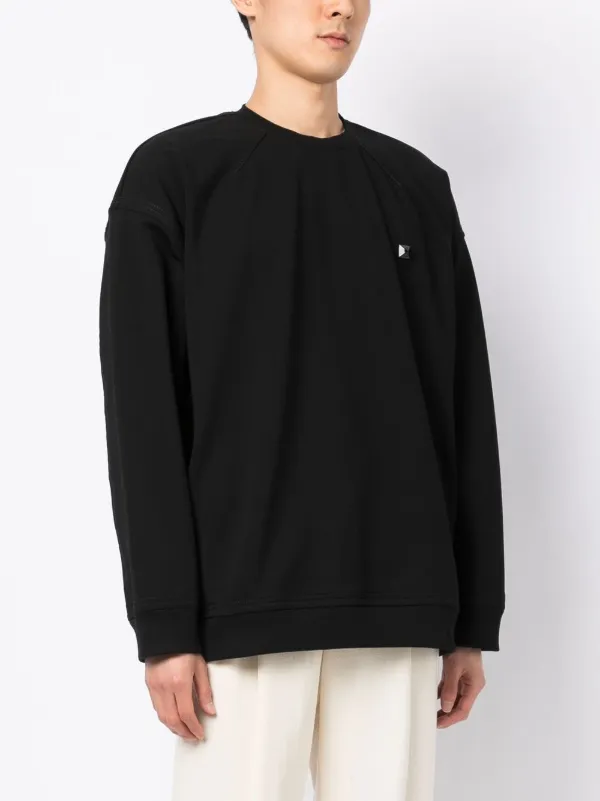 Valentino rockstud sweatshirt outlet