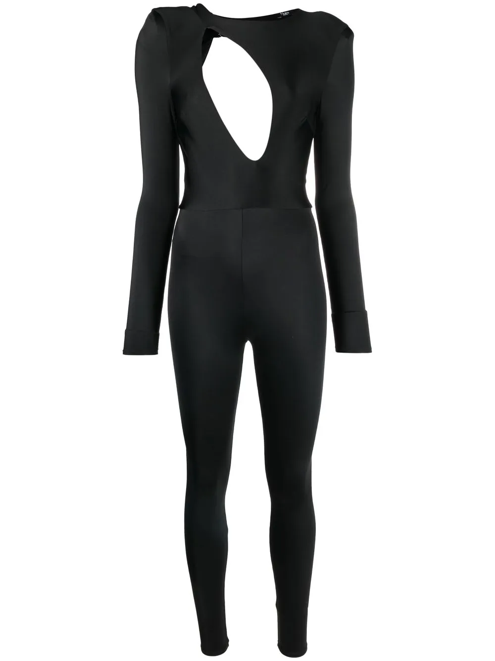 

Noire Swimwear cut-out detail jumpsuit - Black