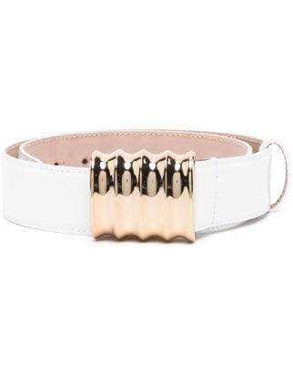 KHAITE The Medium Julius Leather Belt - Farfetch