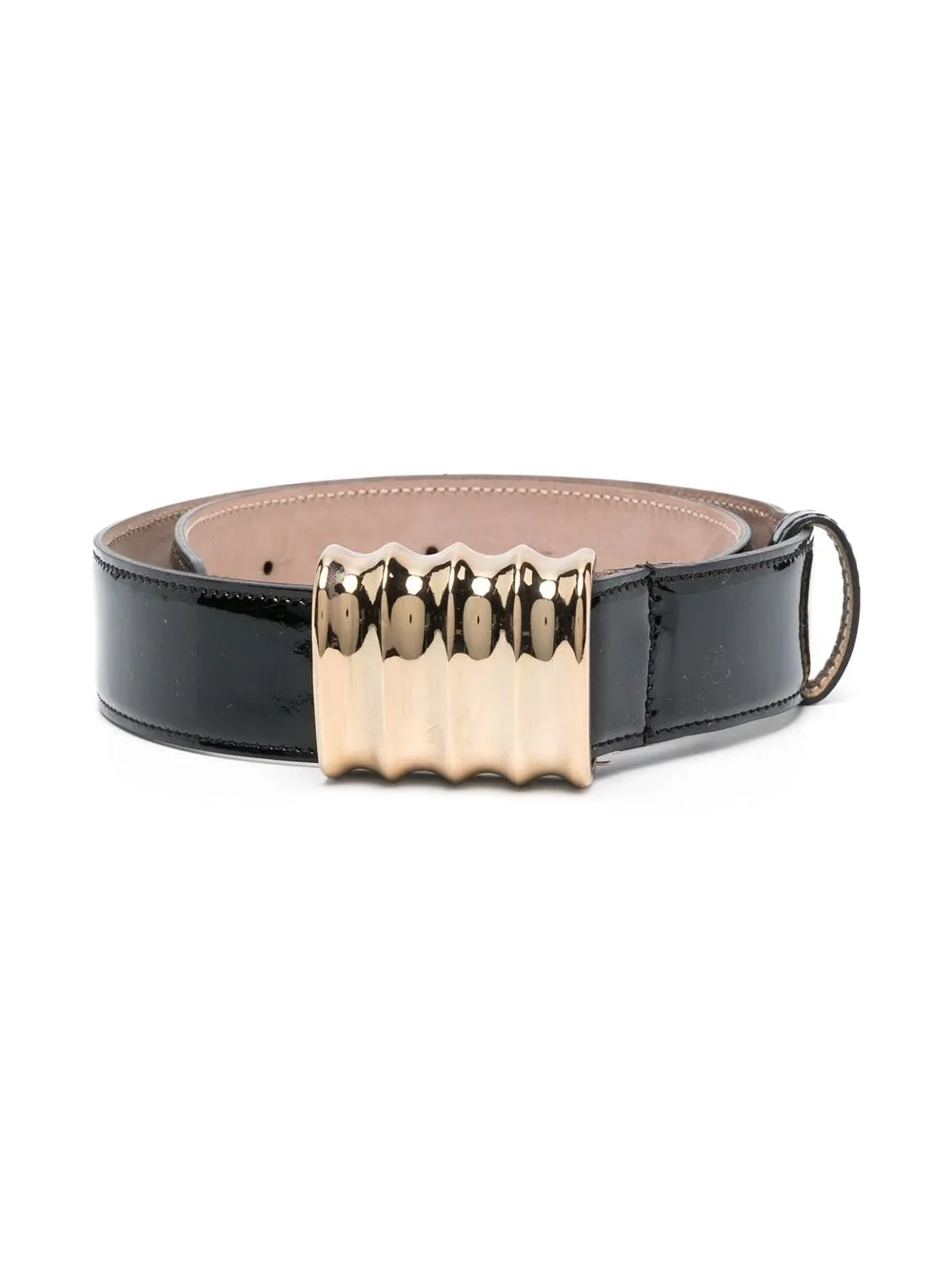 

KHAITE The Medium Julius leather belt - Black